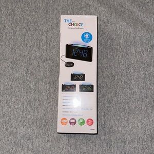 LED Digital Alarm Clock With Bed Shaker